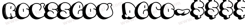 Rousseou Deco字体转换